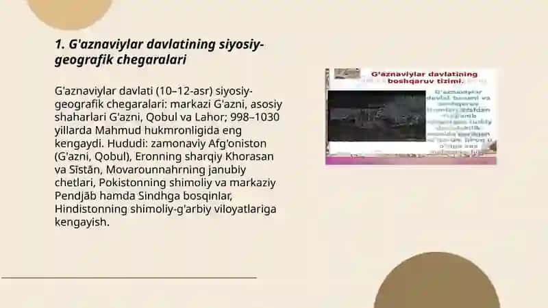 G'aznaviylar tarixi geografiyasi 3