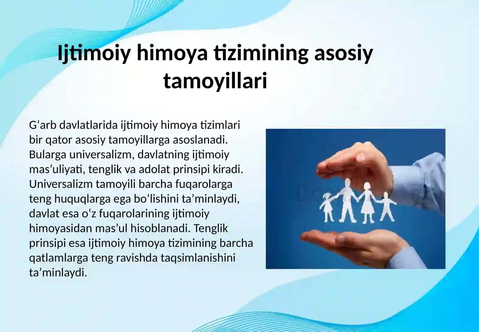 G'ARB DAVLATLARDA IJTIMOIY HIMOYA TIZIMI ASOSLARINI SHAKLLANISHI 3
