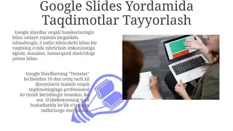 Google Slides Yordamida Taqdimotlar Tayyorlash 3
