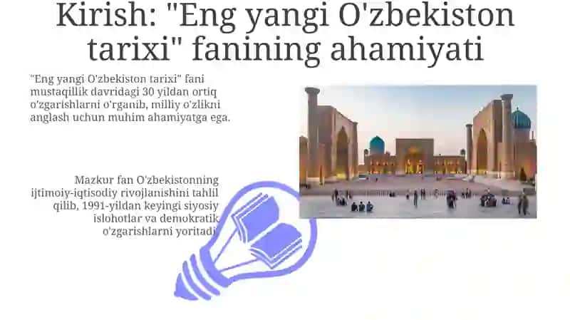 Oʻzbekistonning eng yangi tarixi 3