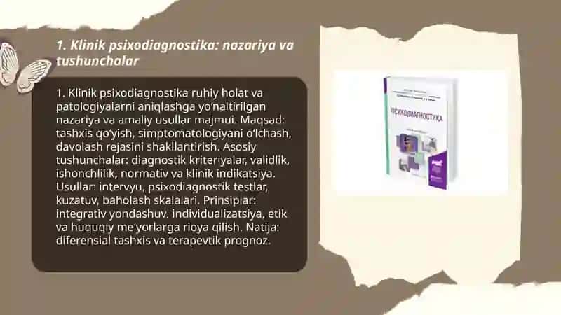Klinik psixodiagnostika 3