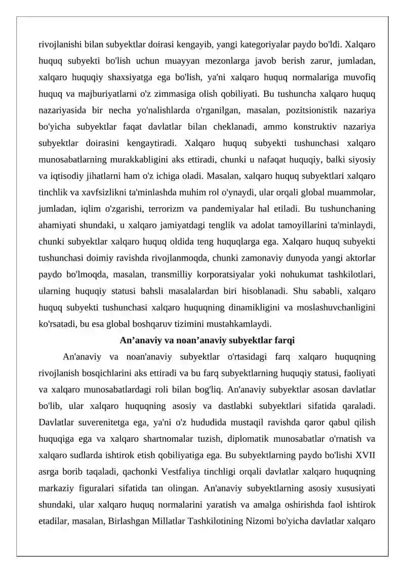 Xalqaro huquqning noan’anaviy subyektlari 3