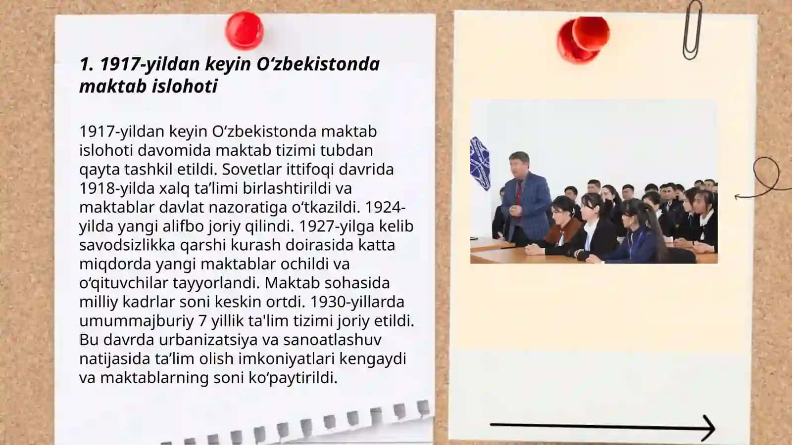1917-1945 yillarda O’zbekistonda maktab va pedagogika fani 3