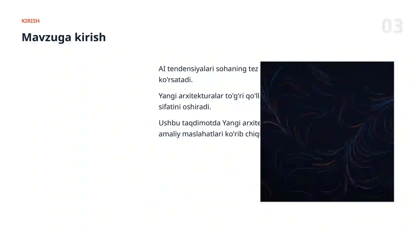AI TENDENSIYALARI 3
