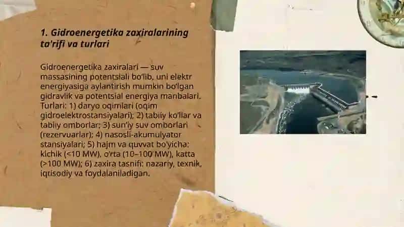 Gidroenergetika zaxiralari 3