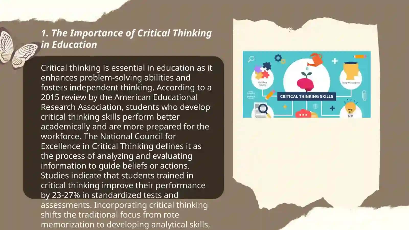 Critical thinking 3