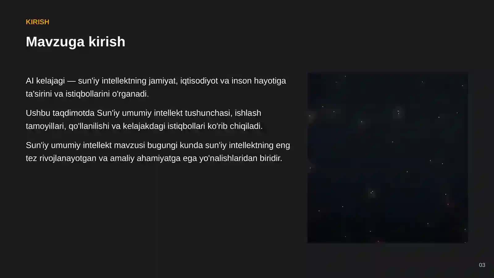 SUN'IY INTELLEKT • AI KELAJAGI VA JAMIYAT 3