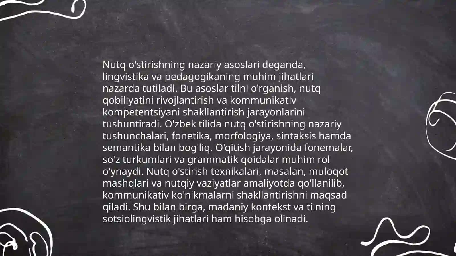 Nutq oʻstirish metodikasi fanining nazariy asoslari 3
