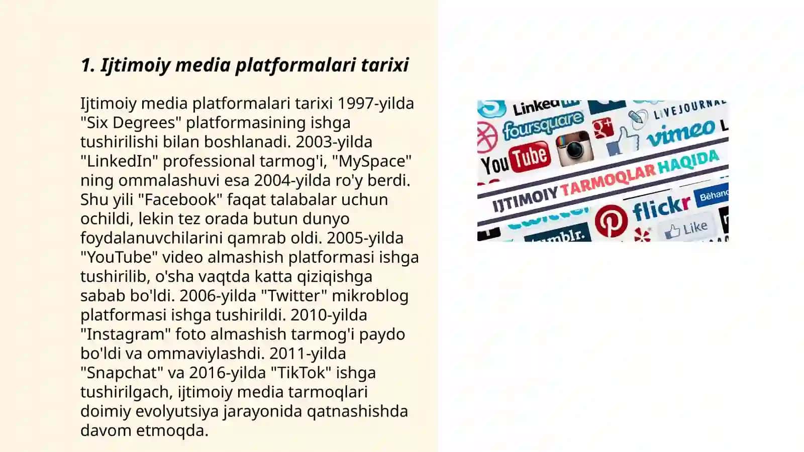 Ijtimoiy media platformalari tarixi 3