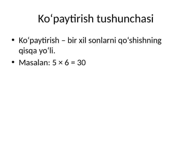 100 ichida ko‘paytirish va bo‘lish 3