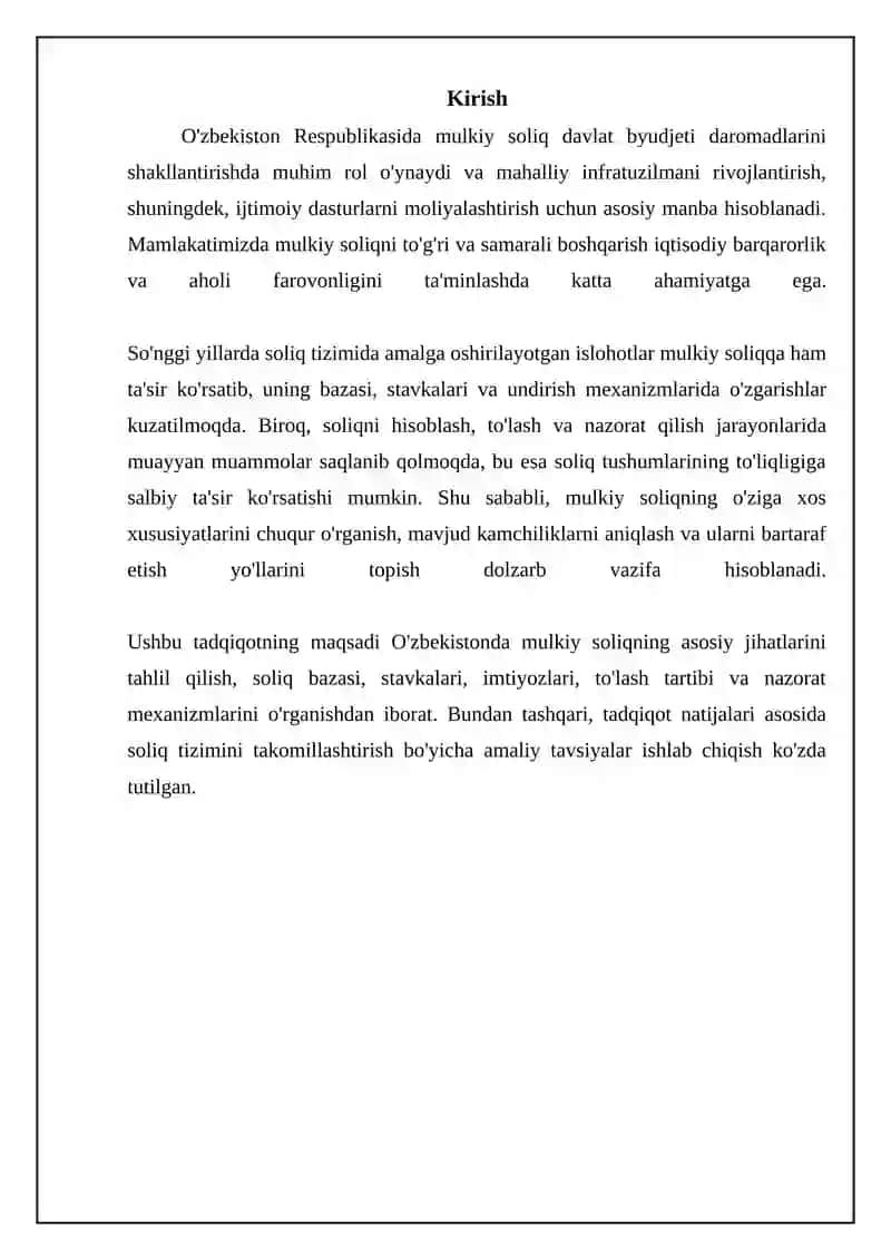 O'zbekistonda mulk solig'ining asosiy xususiyatlari 3