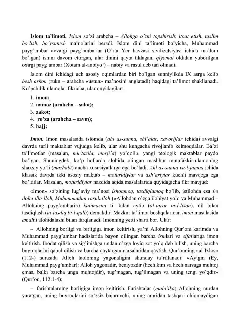 ISLOM DINI TA’LIMOTI VA TASAVVUF 3