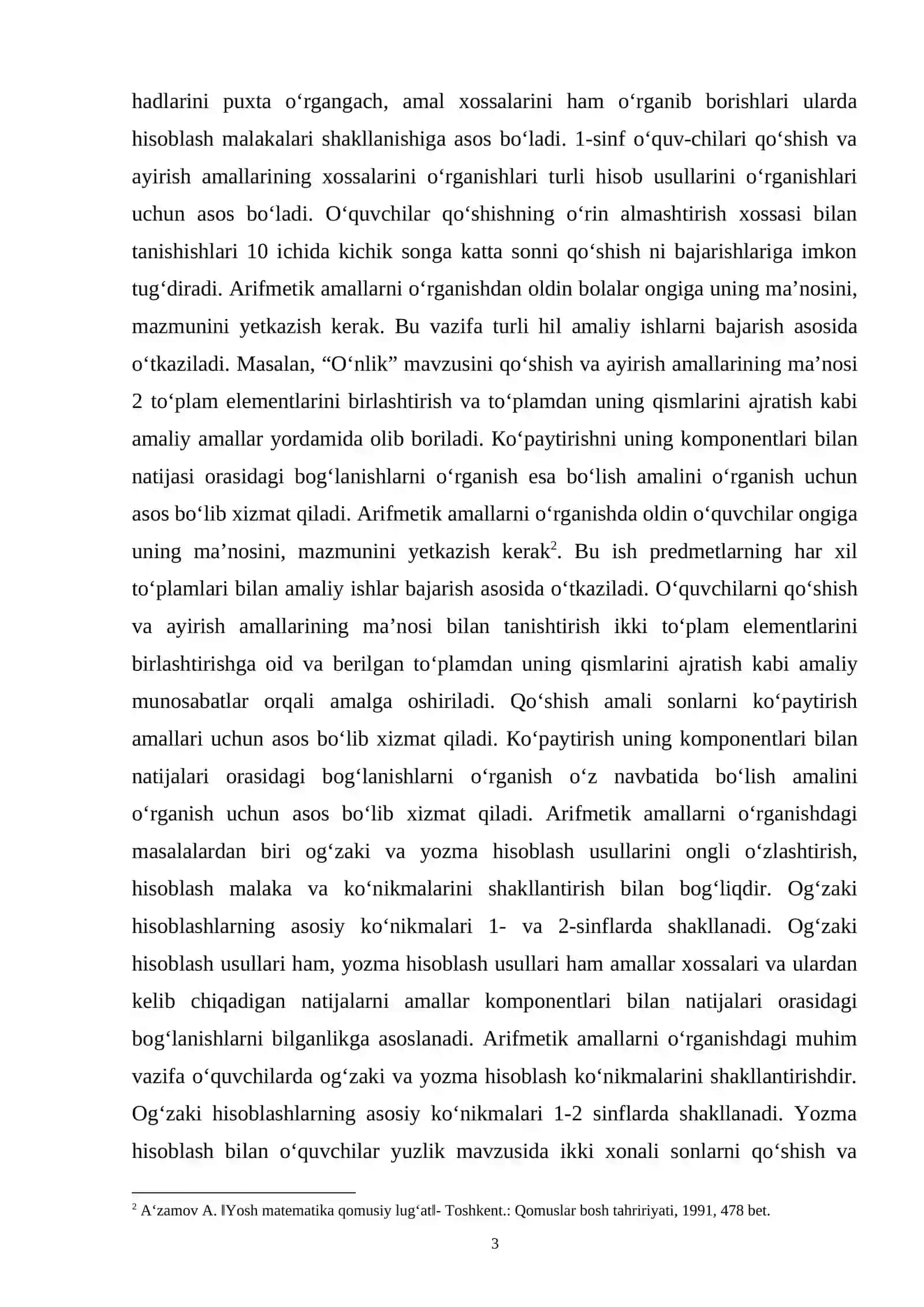1000 ICHIDA KO’PAYTIRISH VA BO’LISH MAVZULARINI O’QITISH METODIKASI 3
