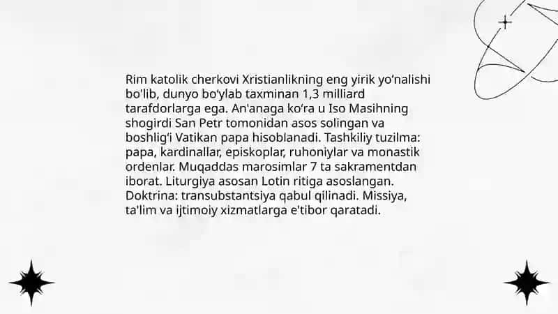 Rim katolik cherkovi 3