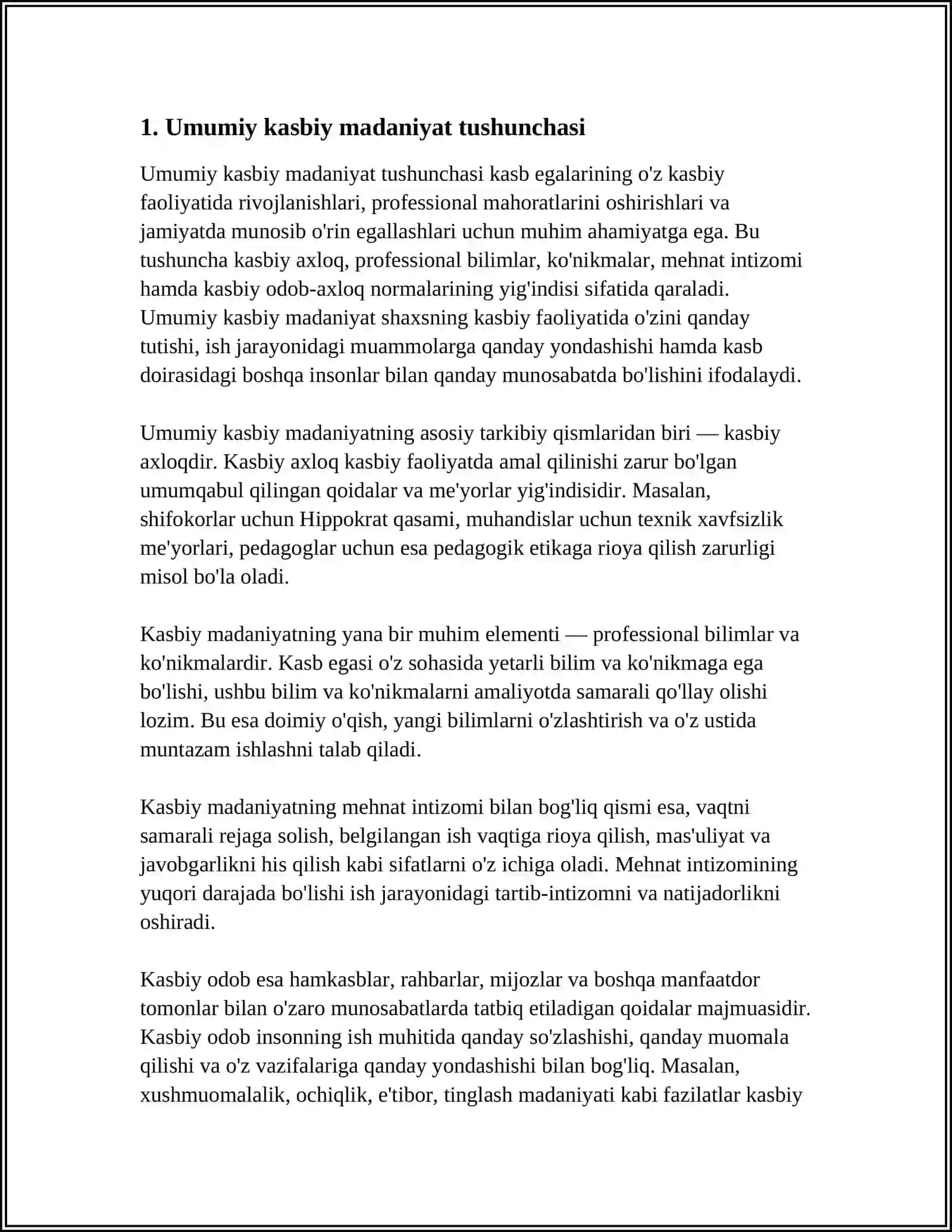 PEDAGOGNING UMUMIY KASBIY MADANIYATI 3