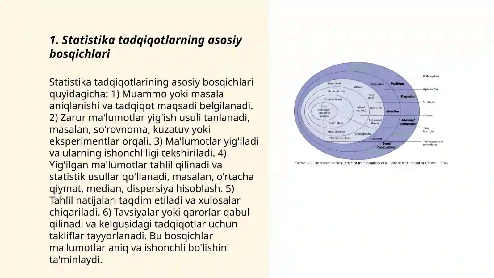 Statistika tadkikotlar tashkil etish va uning boskichlari 3