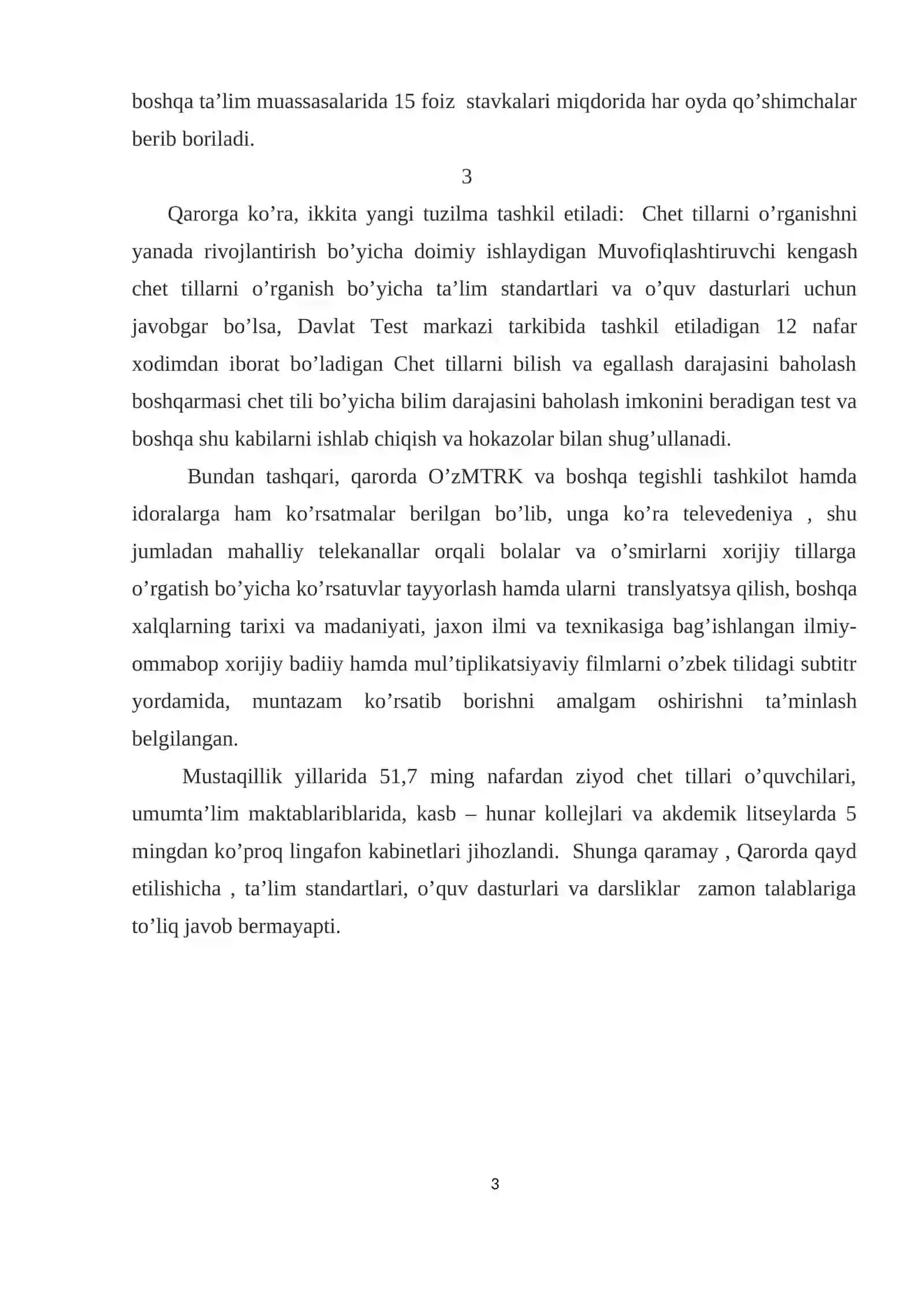 Hozirgi zamon Ingliz tilida fe’lli birikmalarning gap strukturasida qo’llanilishi 3