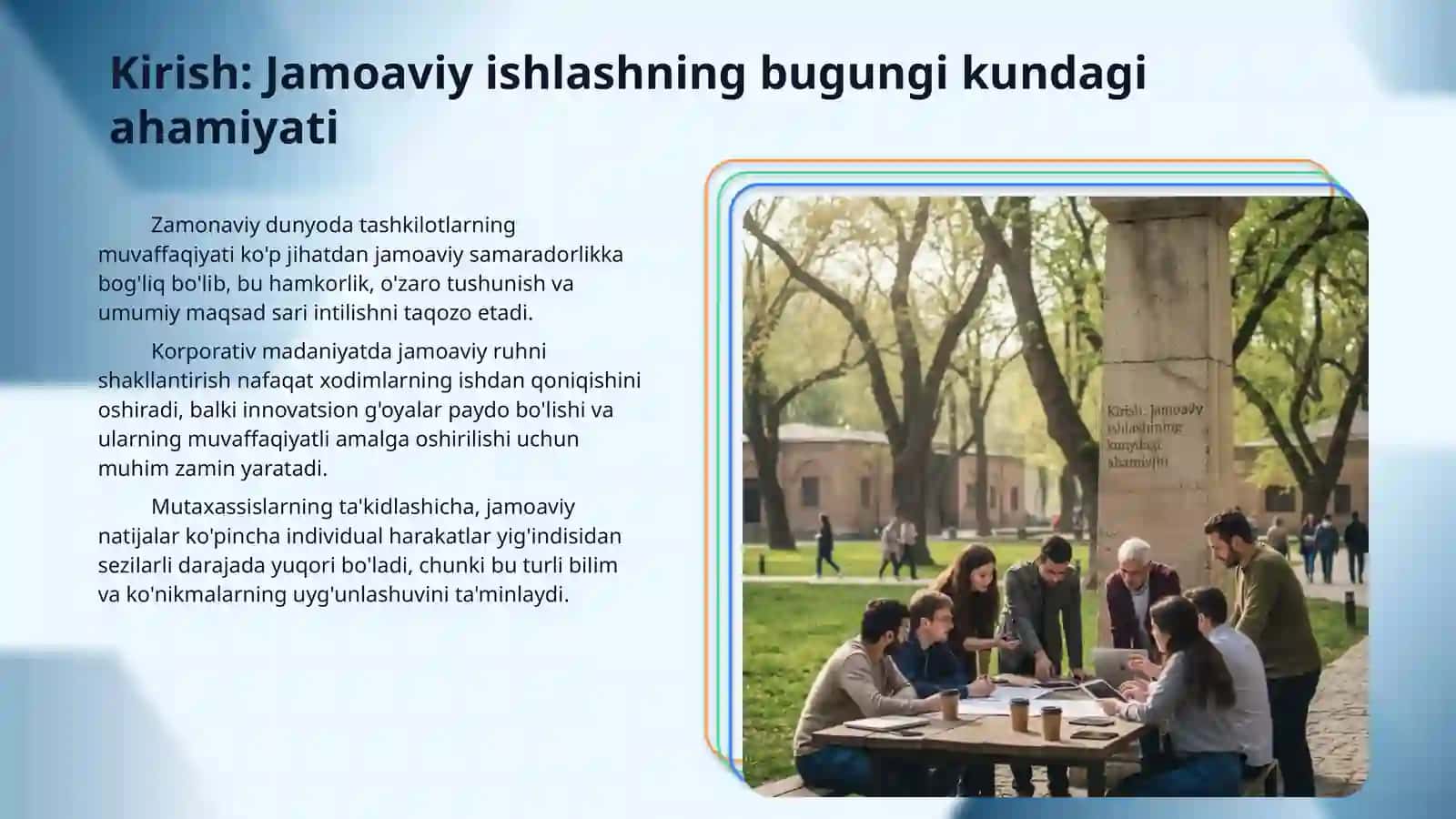 Jamoaviy ishlash va samarali muloqot ko'nikmalari 3