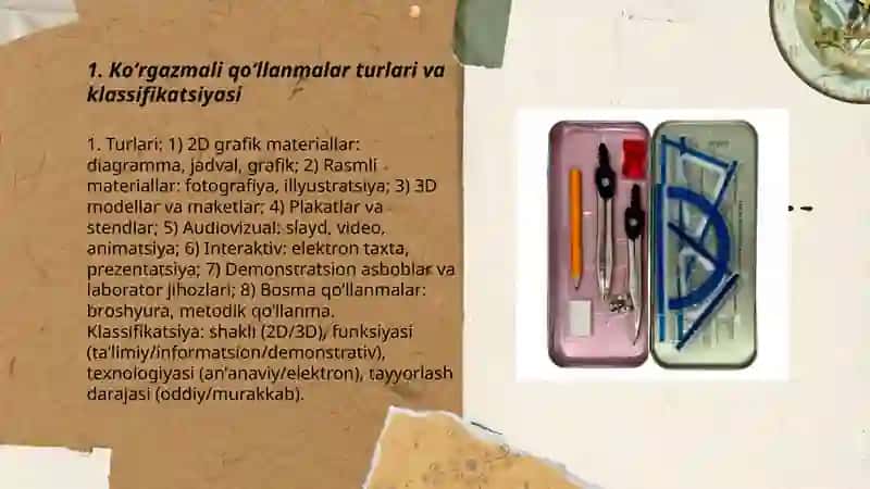 Koʻrgazmali qoʻllanmalar tayyorlash 3