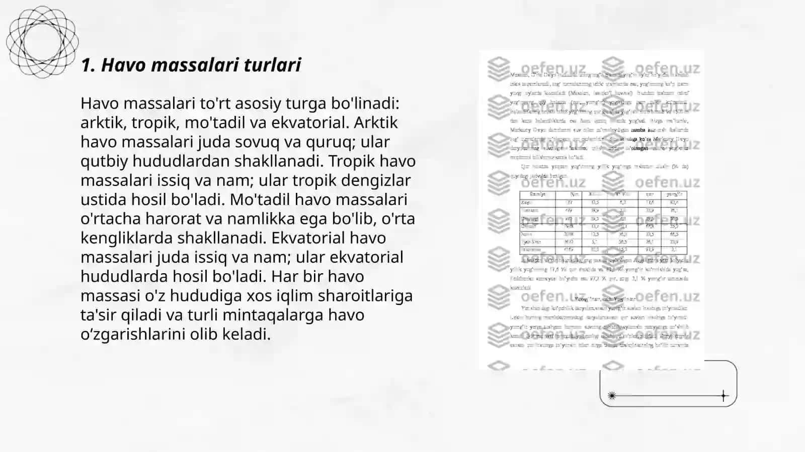 Havo massalari turlari 3