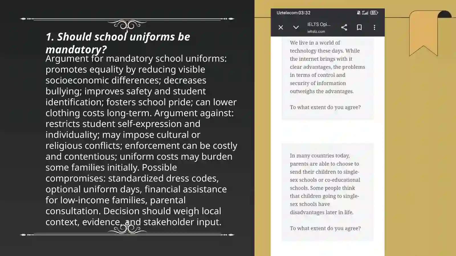 Opinion essays 3
