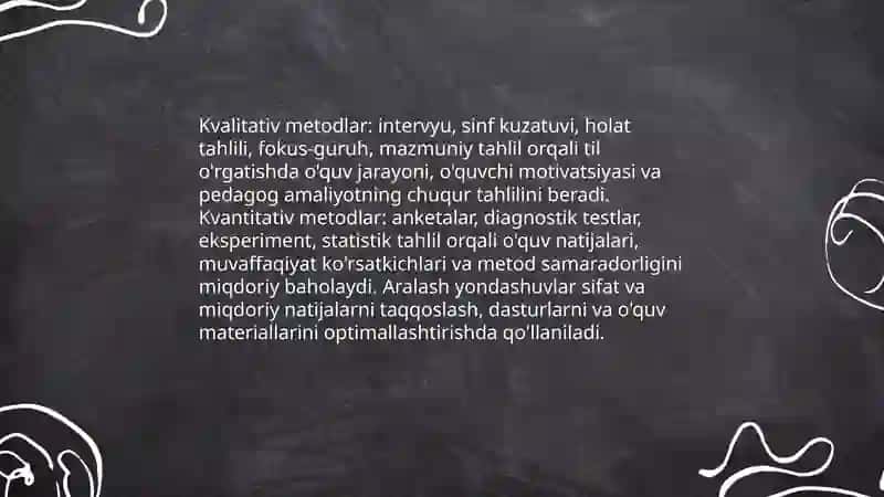 Ona tili o'qitish metodikasining ilmiy-tadqiqot metodlari 3