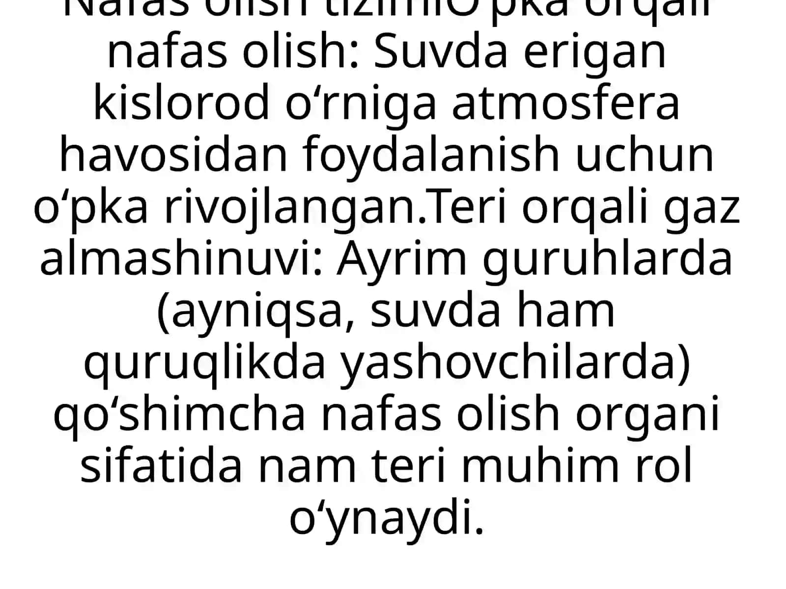 Tetrapodakattasinfiningquruqlikdayashaydiganhayvonlaridafiziologikmoslanishlar 3