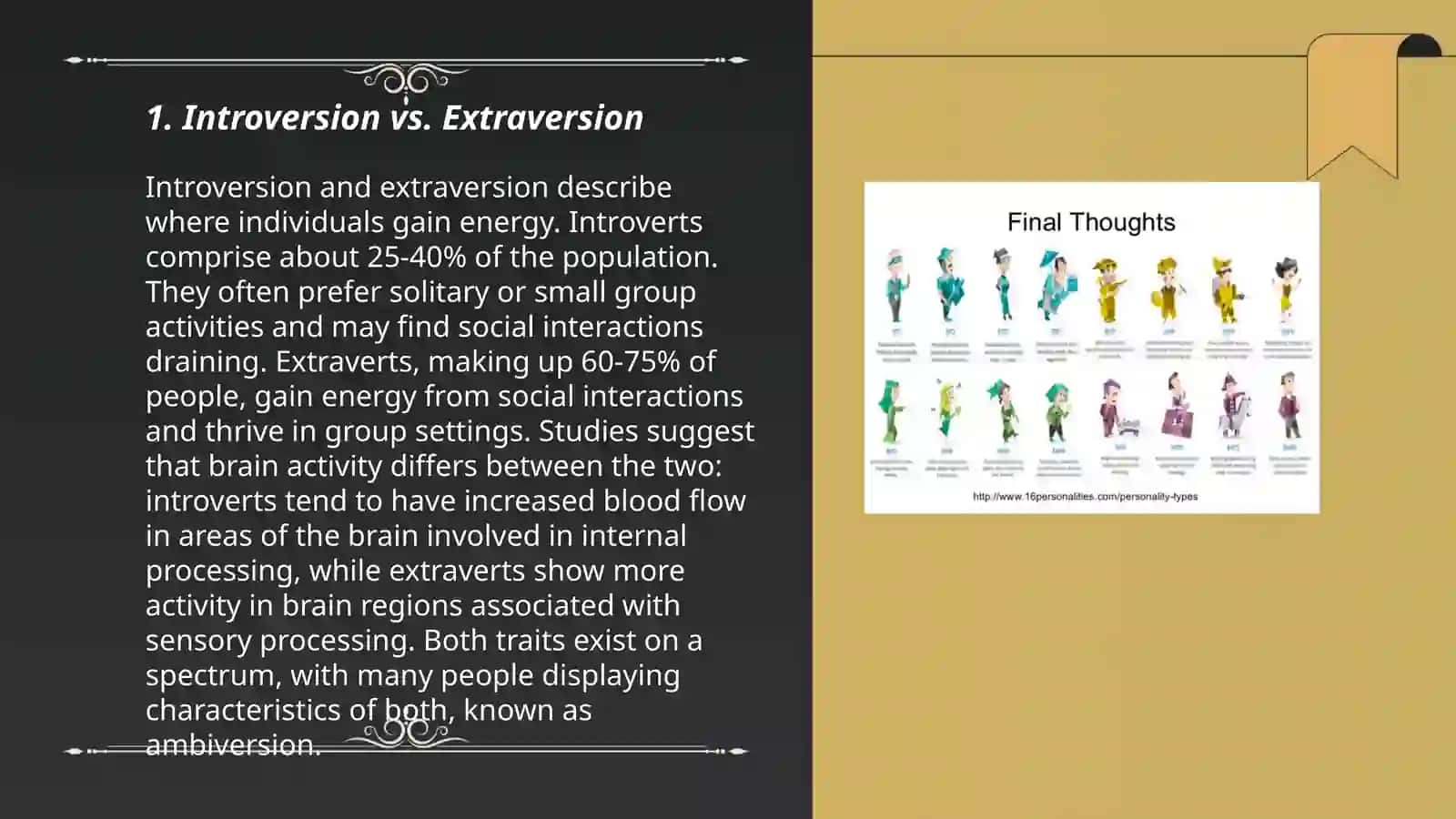 Introversion vs. Extraversion 3