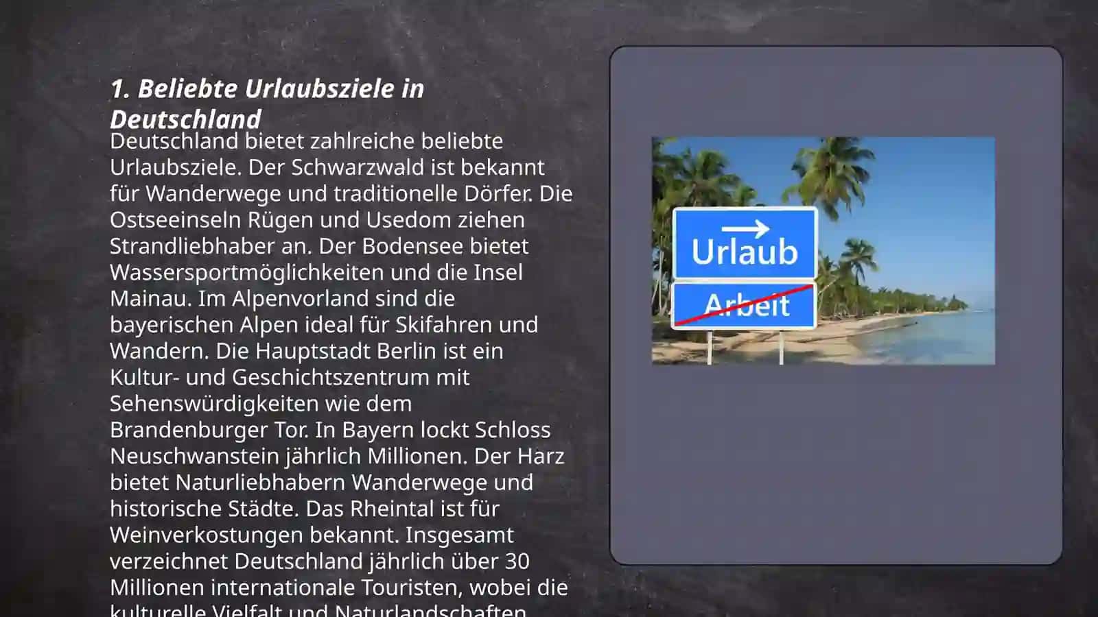 Beliebte Urlaubsziele in Deutschland 3