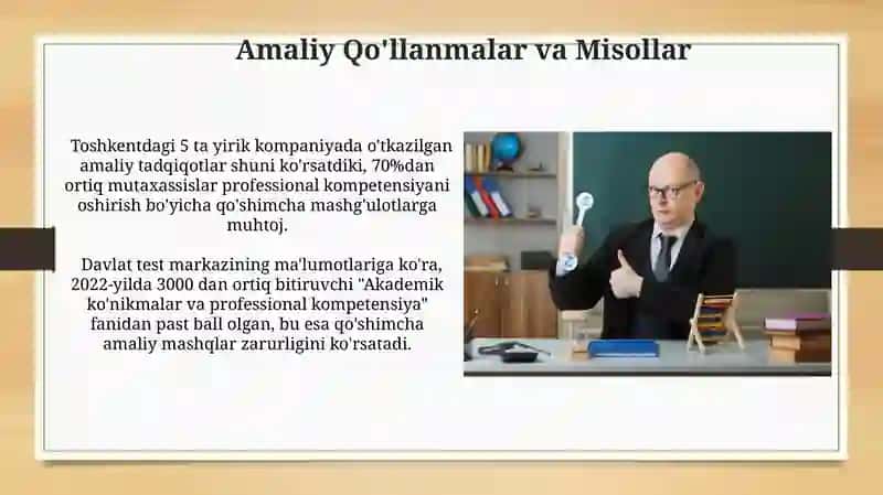 Akademik koʻnikmalar va kaspiy kompatentlik fanining dolzarbligi, maqsadvavazifalari 3