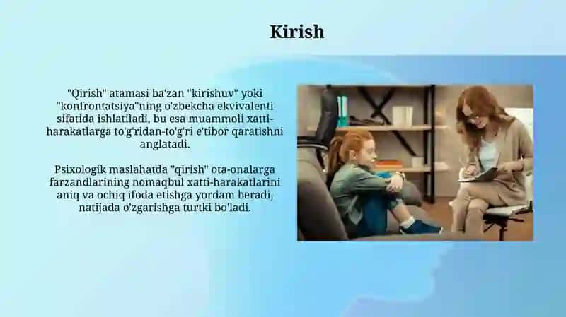 Ota-ona va farzand munosabatlarida psixologik maslahat berish 3