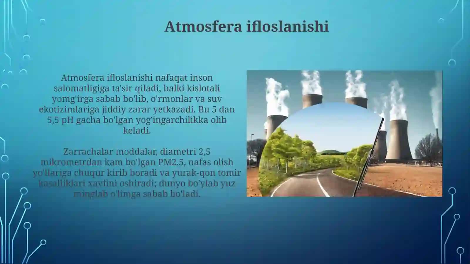 Atrof-muhit ifloslanish turlari 3