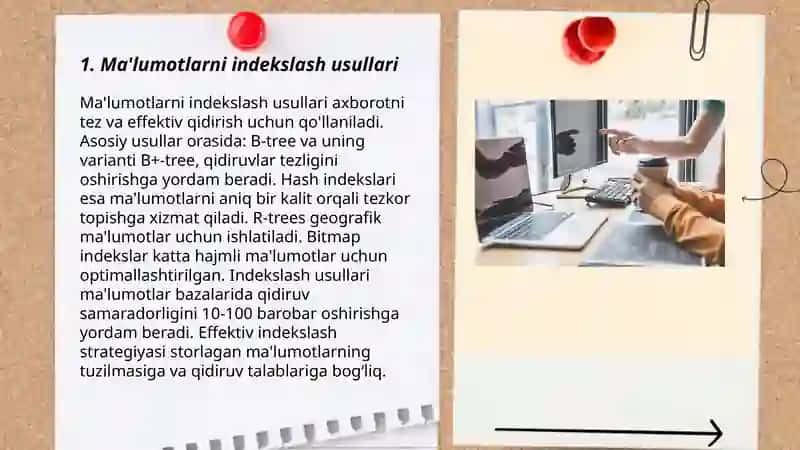 Ma'lumotlaeni qidirish va tartiblash(saralash) nazariyasi 3
