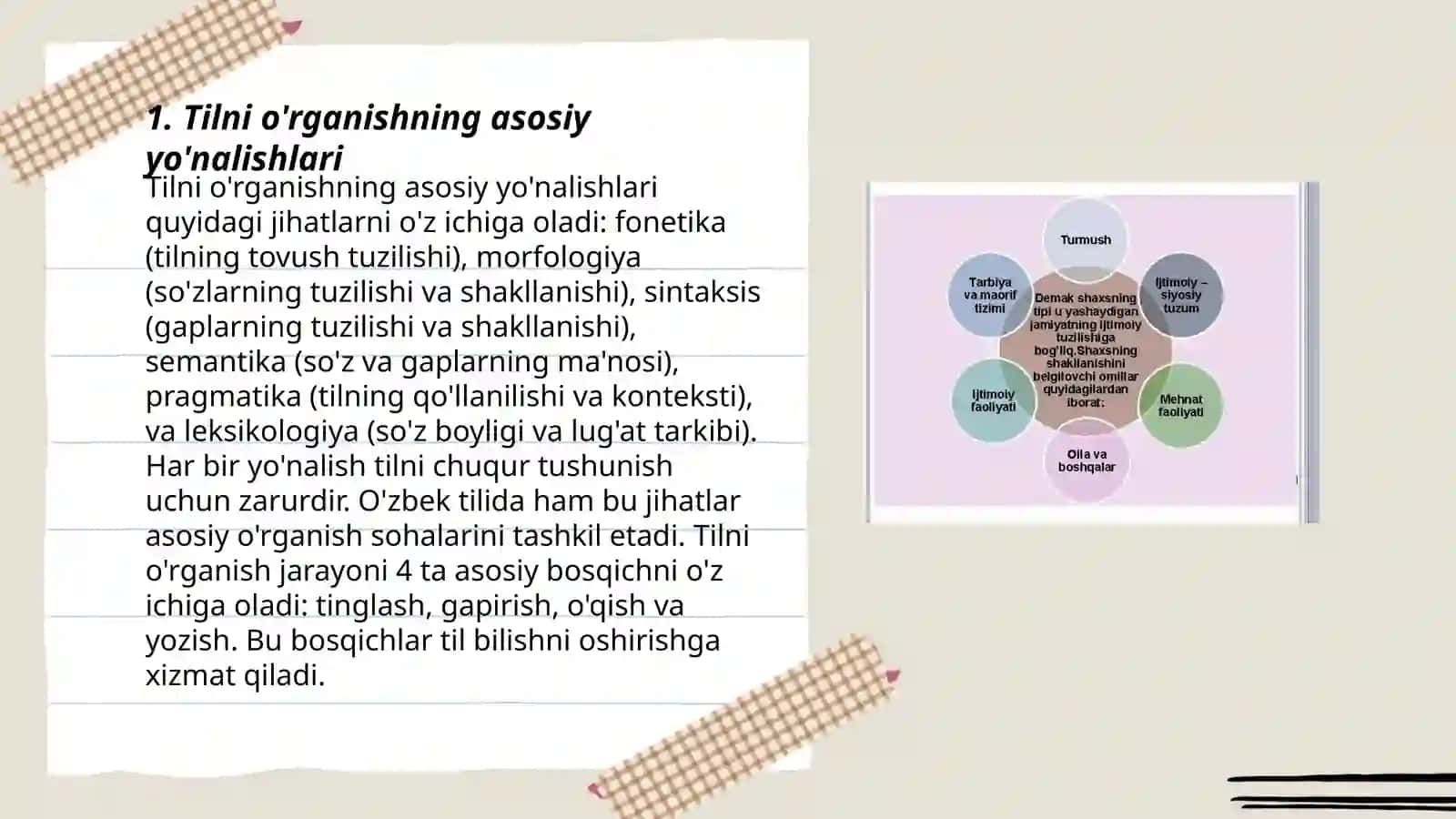 Tilshunoslik fan sifatida,uning tabiiy va ijtimoiy fanlar bilan aloqasi 3