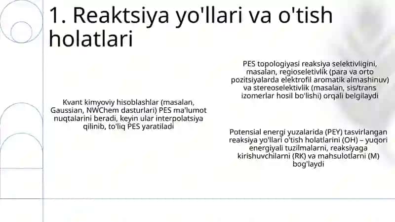 Zamonaviy Kompyuter Kimyosidagi Qo'llanmalar 3