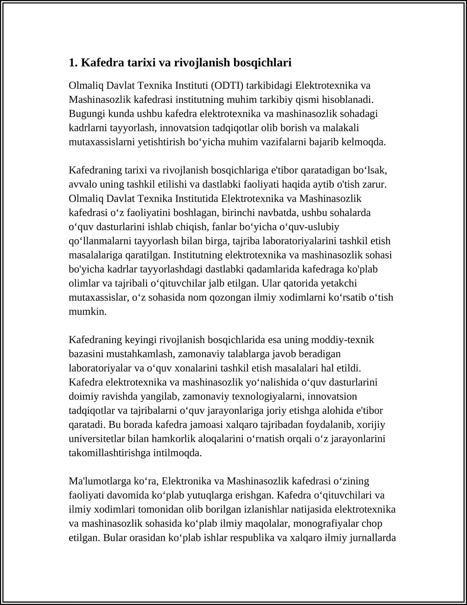 Elektrotexnika va Mashinasozlik kafedrasi 3
