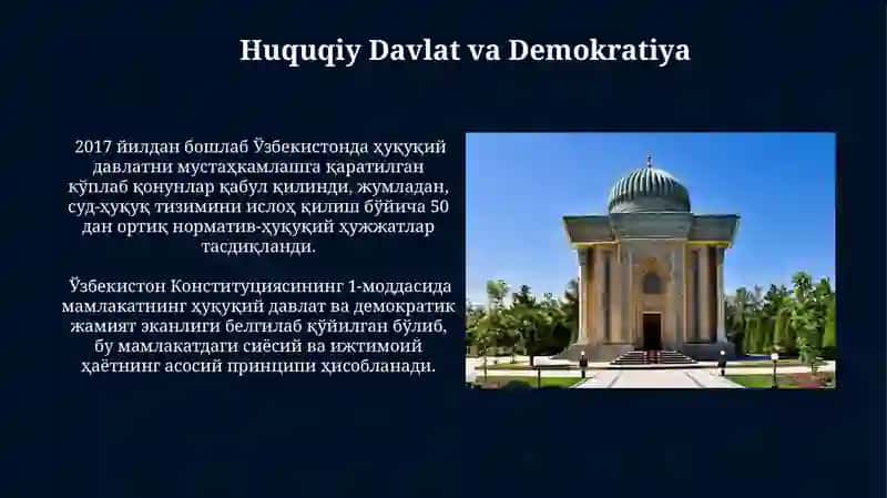 Huquqiy Davlat va Demokratiya 3