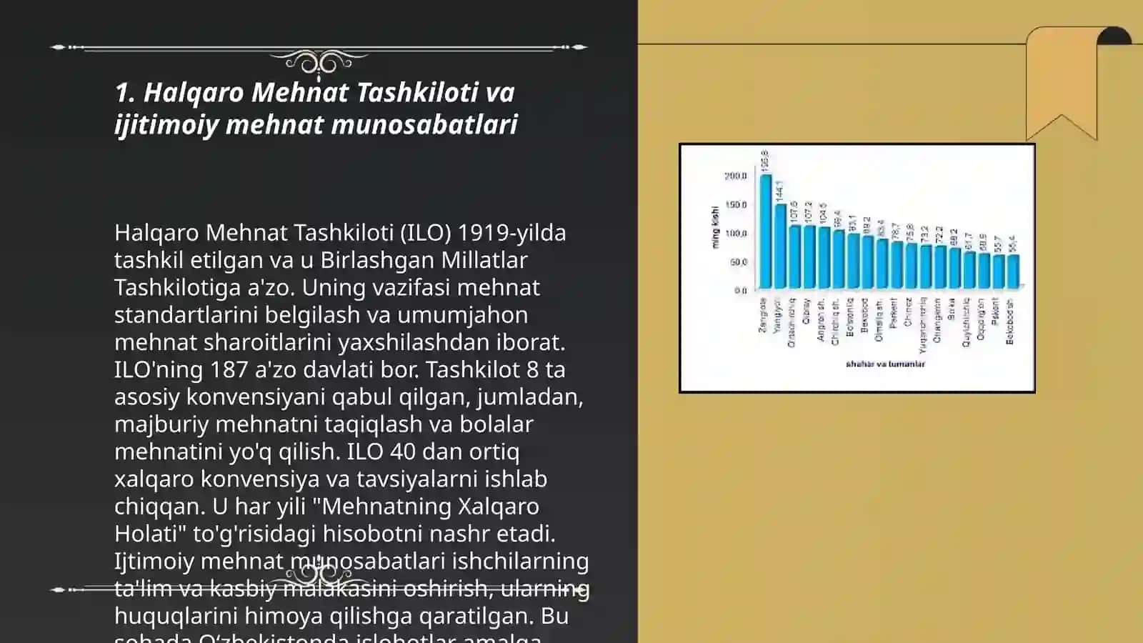 Halqaro Mehnat Tashkiloti va ijitimoiy mehnat munosabatlari 3