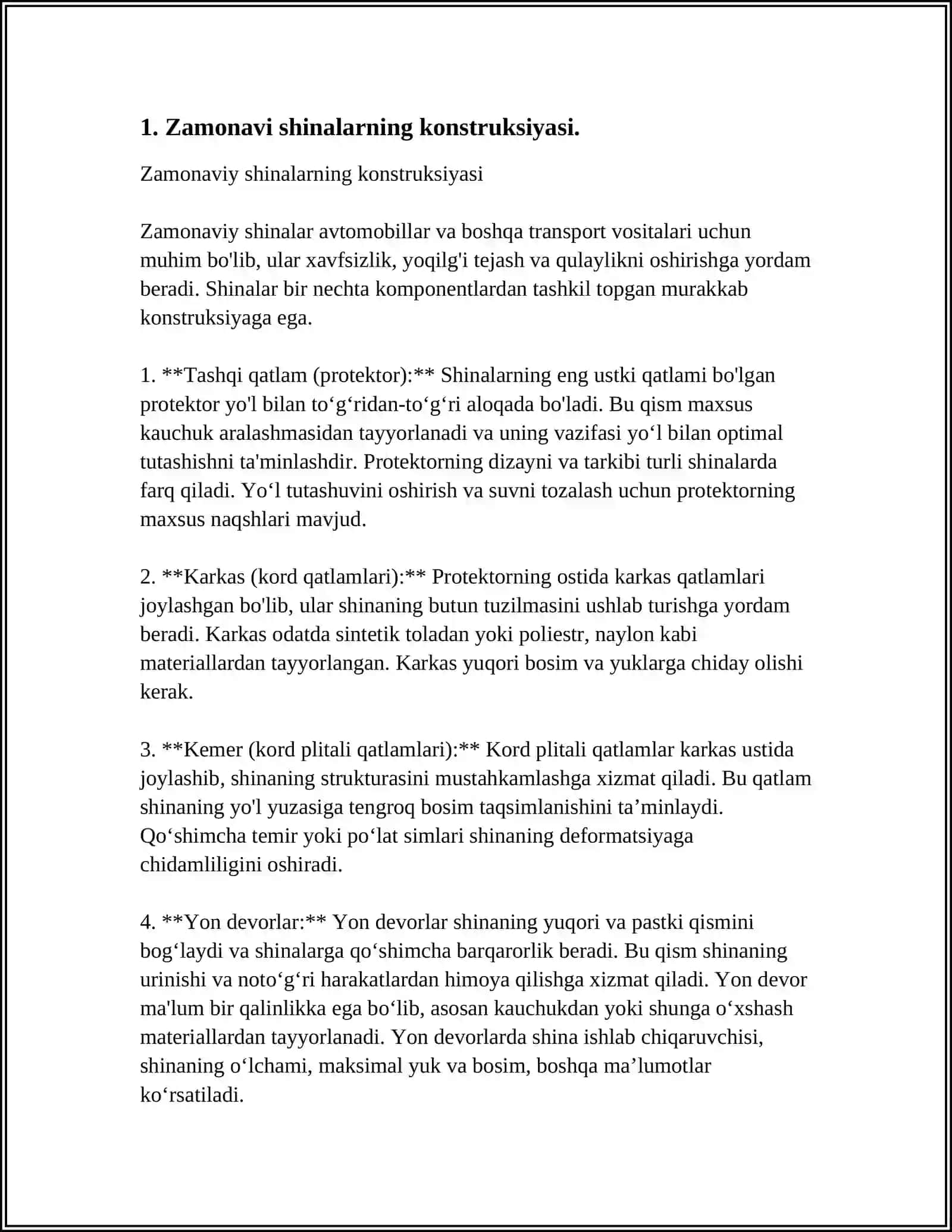 ZAMONAVIY SHINALARNING XUSUSIYATLARI.PATA.IDE.ATAPE 3