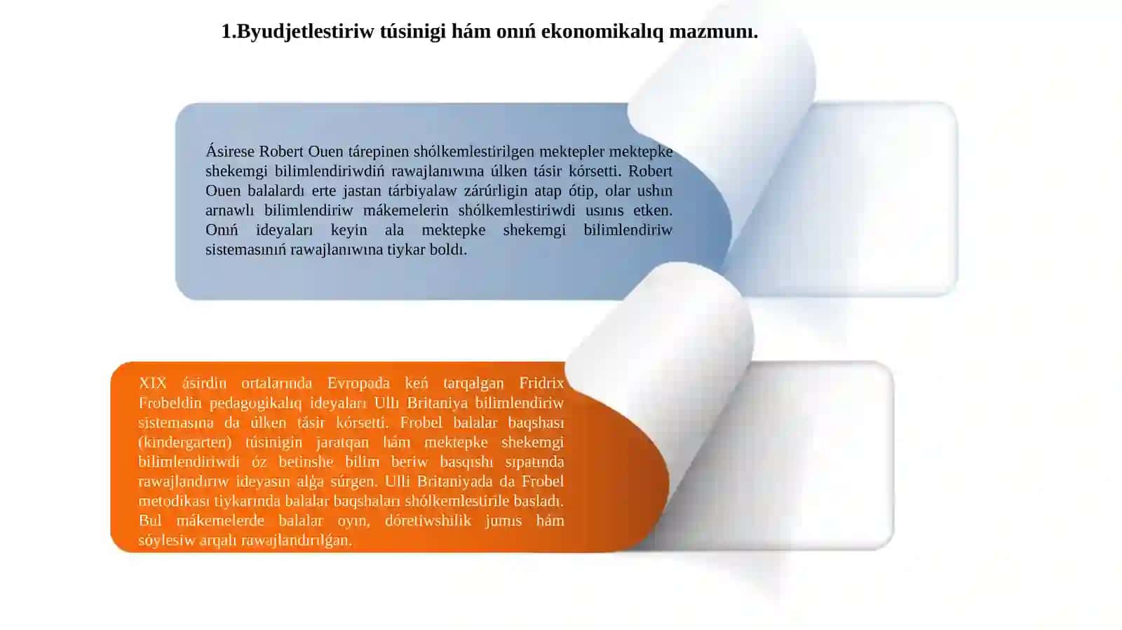 Ullı Britaniyada mektepke shekemgi bilimlendiriw sistemasınıń qáliplesiw tariyxı 3