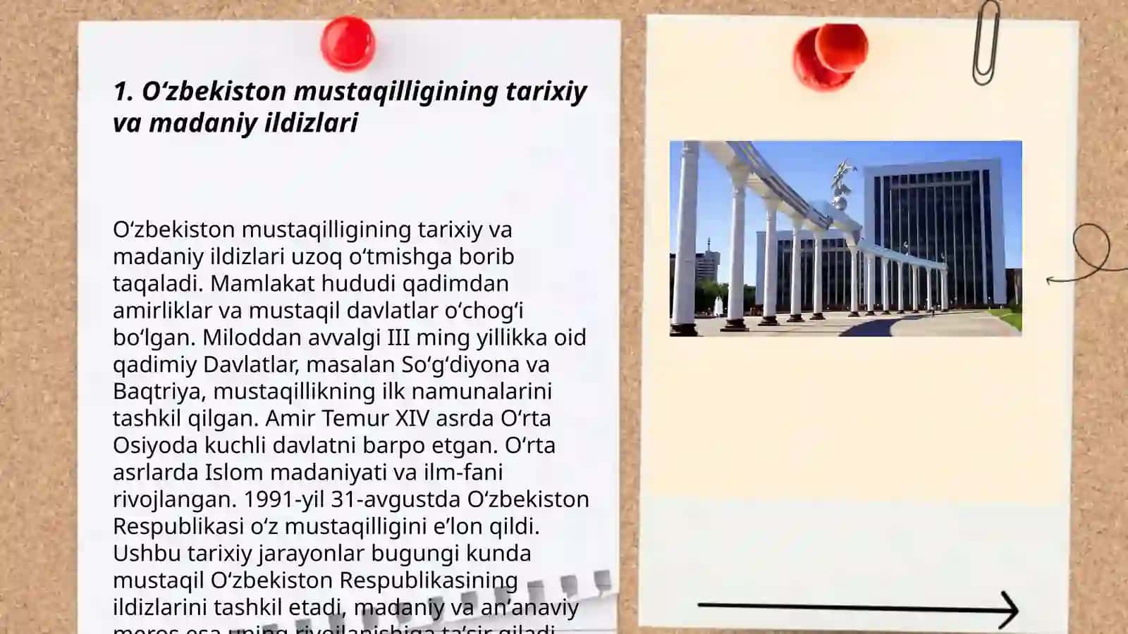 Oʻzbekistonda mutaqillik gʻoyalarining tarixiy asoslari 3