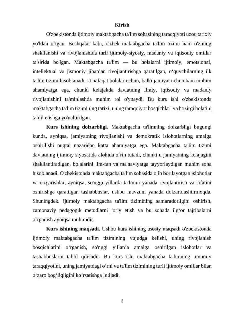 MAKTABGACHA TA’LIM MENEJMENTI 3