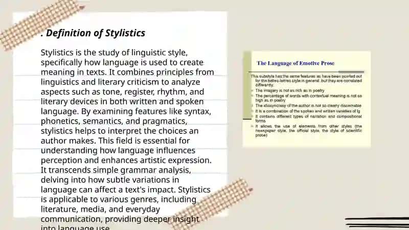 Introduction to stylistics. The object and the aims of stylistics 3