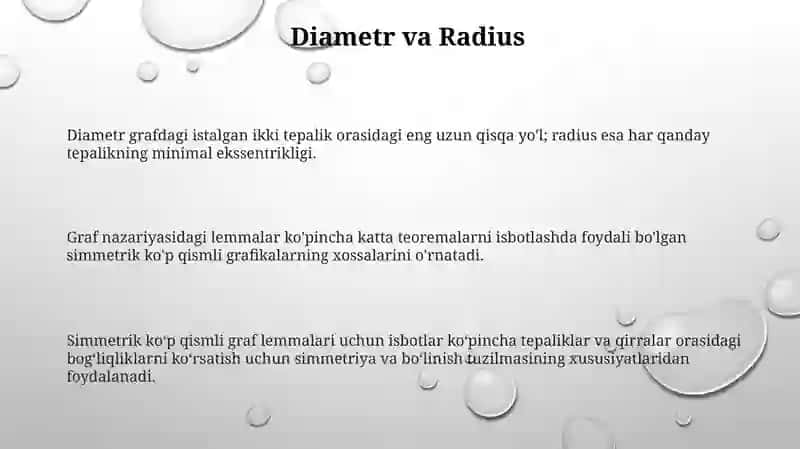 Simmetrik Ko'p Qismli Graflarda Ilg'or Isbot Texnikalari 3