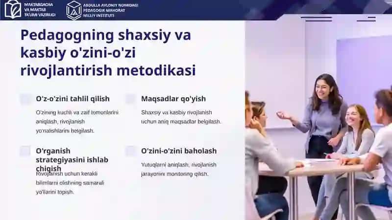 O'zini-o'zi rivojlantirish va uzluksiz kasbiy rivojlanish 3