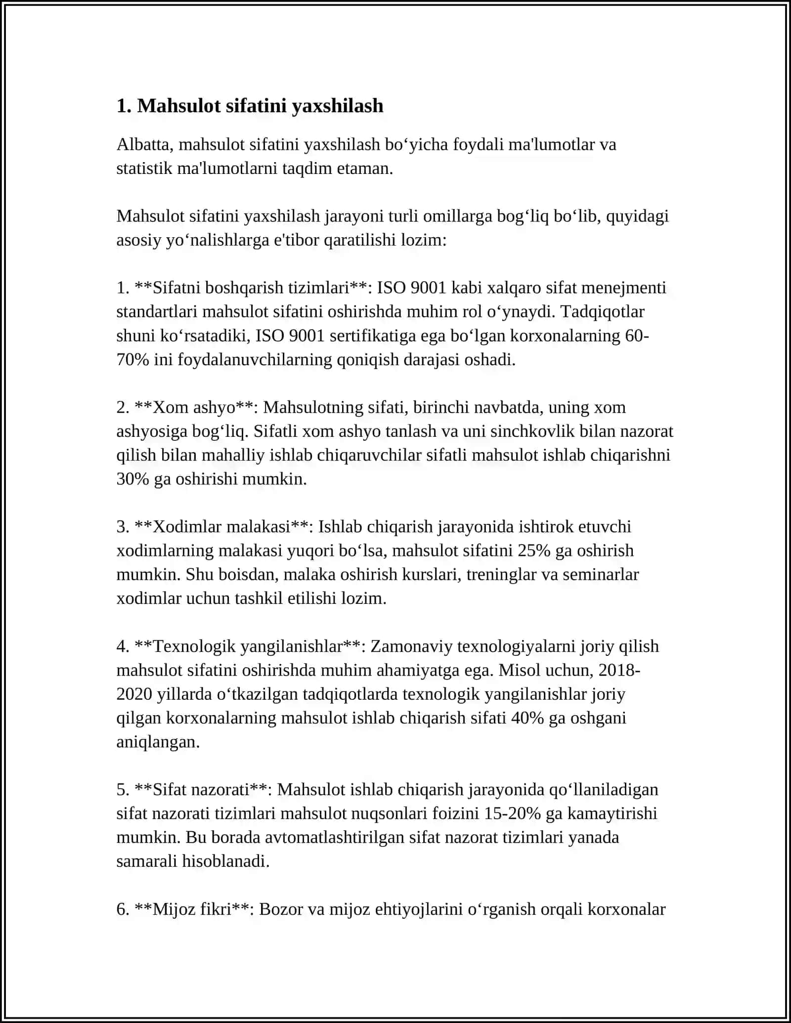 TOVARLAR RAQOBATBARDOSHLIGINI OSHIRISH YÓLLARI 3