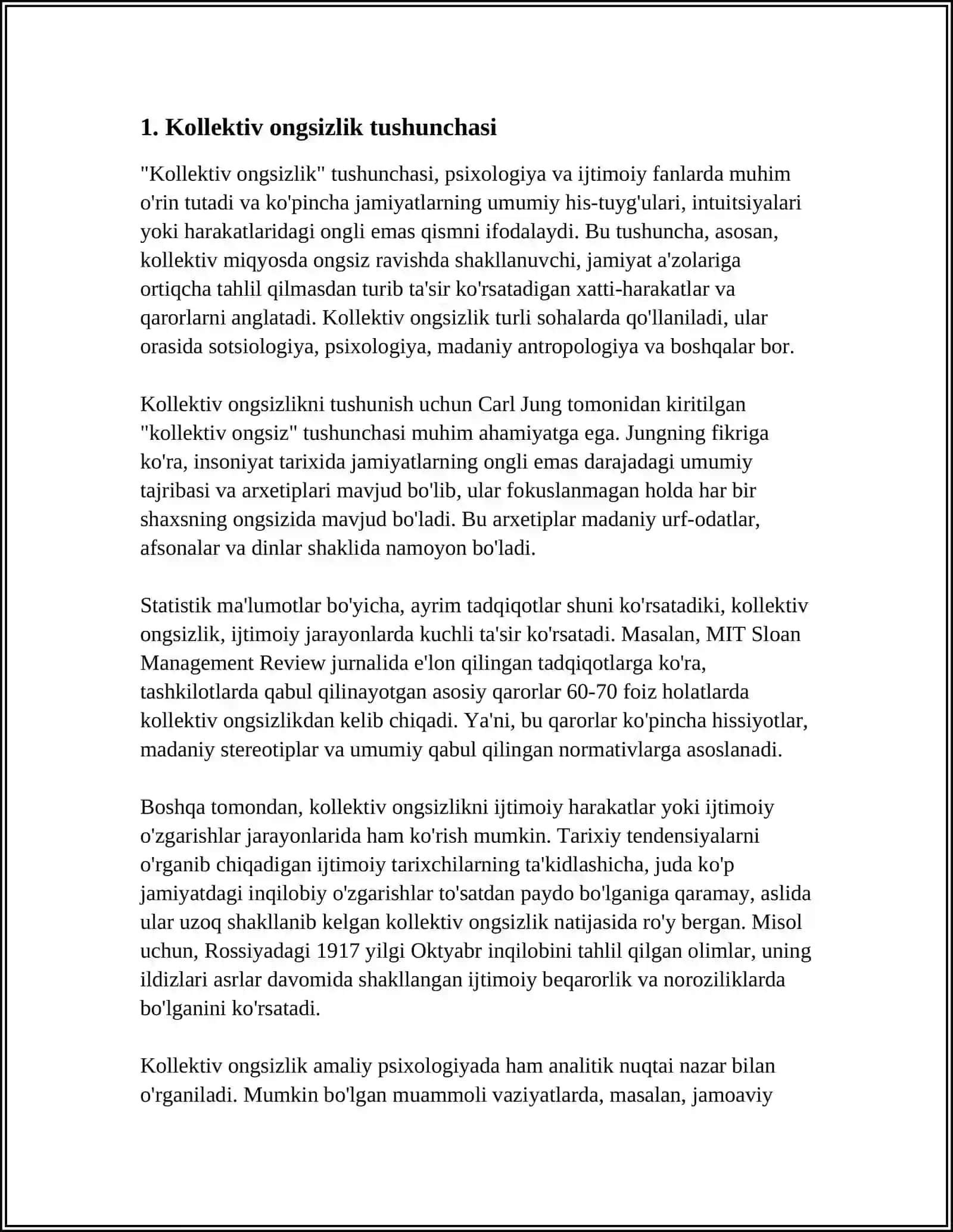 K.YUNGNING ANALITIK PSIXOLOGIYASI.ARXETIP VA PSIXIK FUNKSIYA TUSHUNCHASI,SHAXS TIPOLOGIYASI YONDASHUVLAR 3