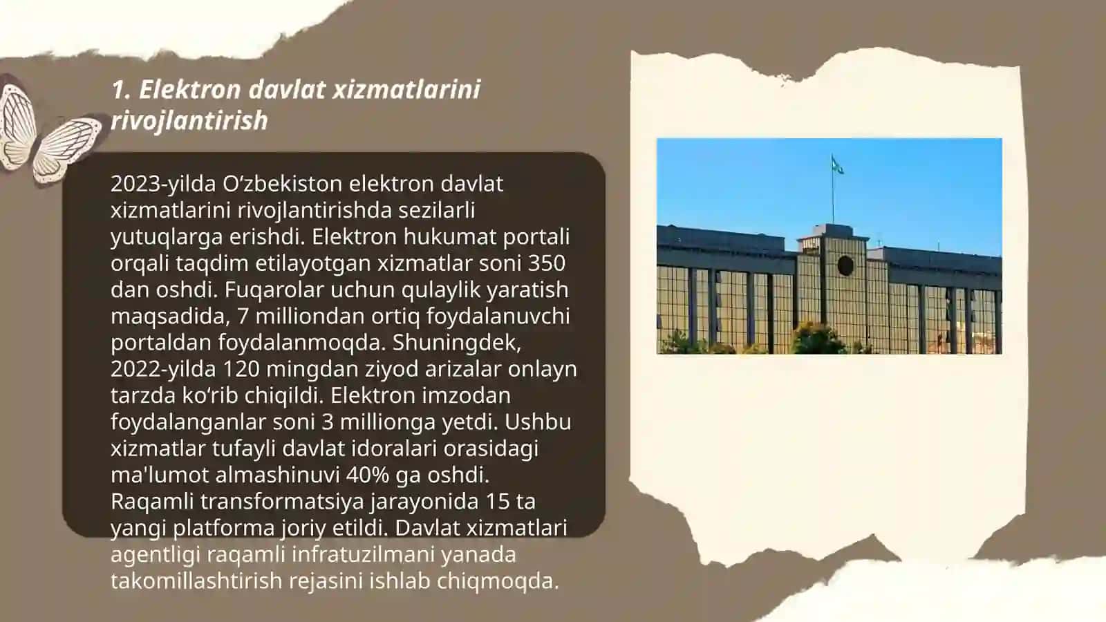 Elektron davlat xizmatlarini rivojlantirish 3