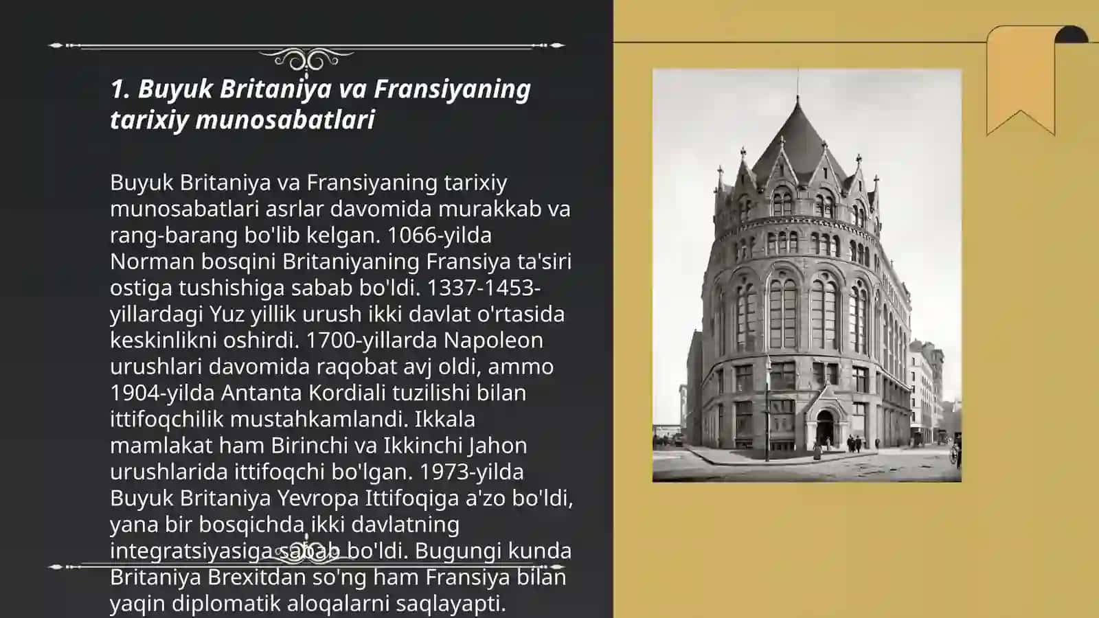 Buyuk Britaniya va Fransiya: yangi Yevropani qurish 3