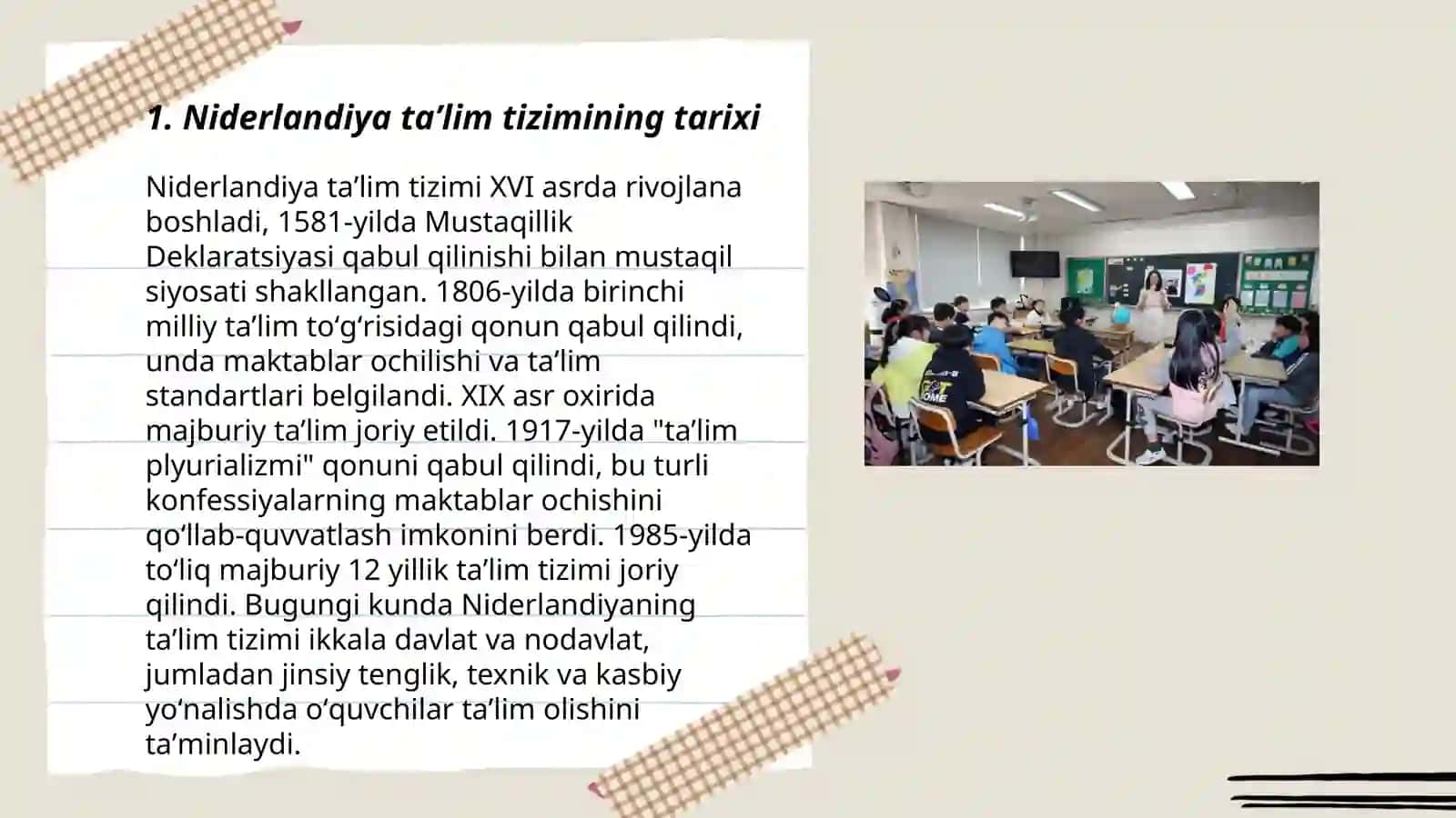 Niderlandiya taʼlim tizimi 3